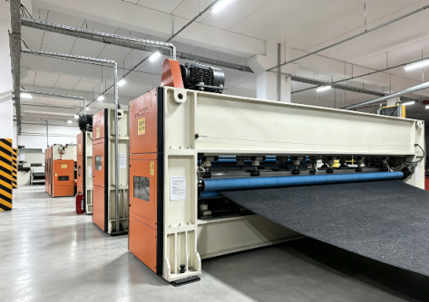 Nonwoven Geotextile Needle Punching Production Line