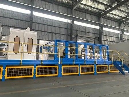 2000 mm 200 - 600 kg/h High Speed Machine Carding Nonwoven Laboratory Carding Machine