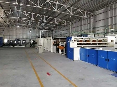 Productielijn voor het thermisch binden van polyester met lage smeltvezels